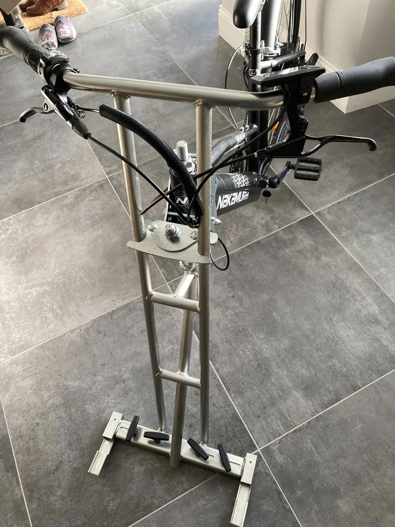 co2bike - Etape de conception du vélo électrique PMR Fourche HCP pour personne handicapée ou à mobilité réduite